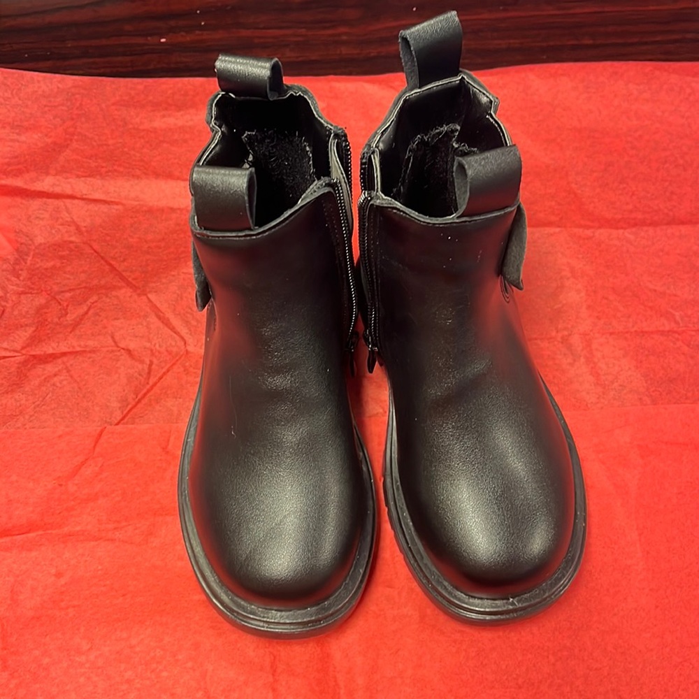 Girls Black Boots